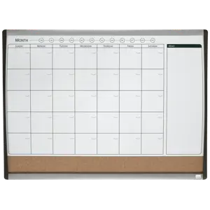 Mesačná organizačná magnetická tabuľa